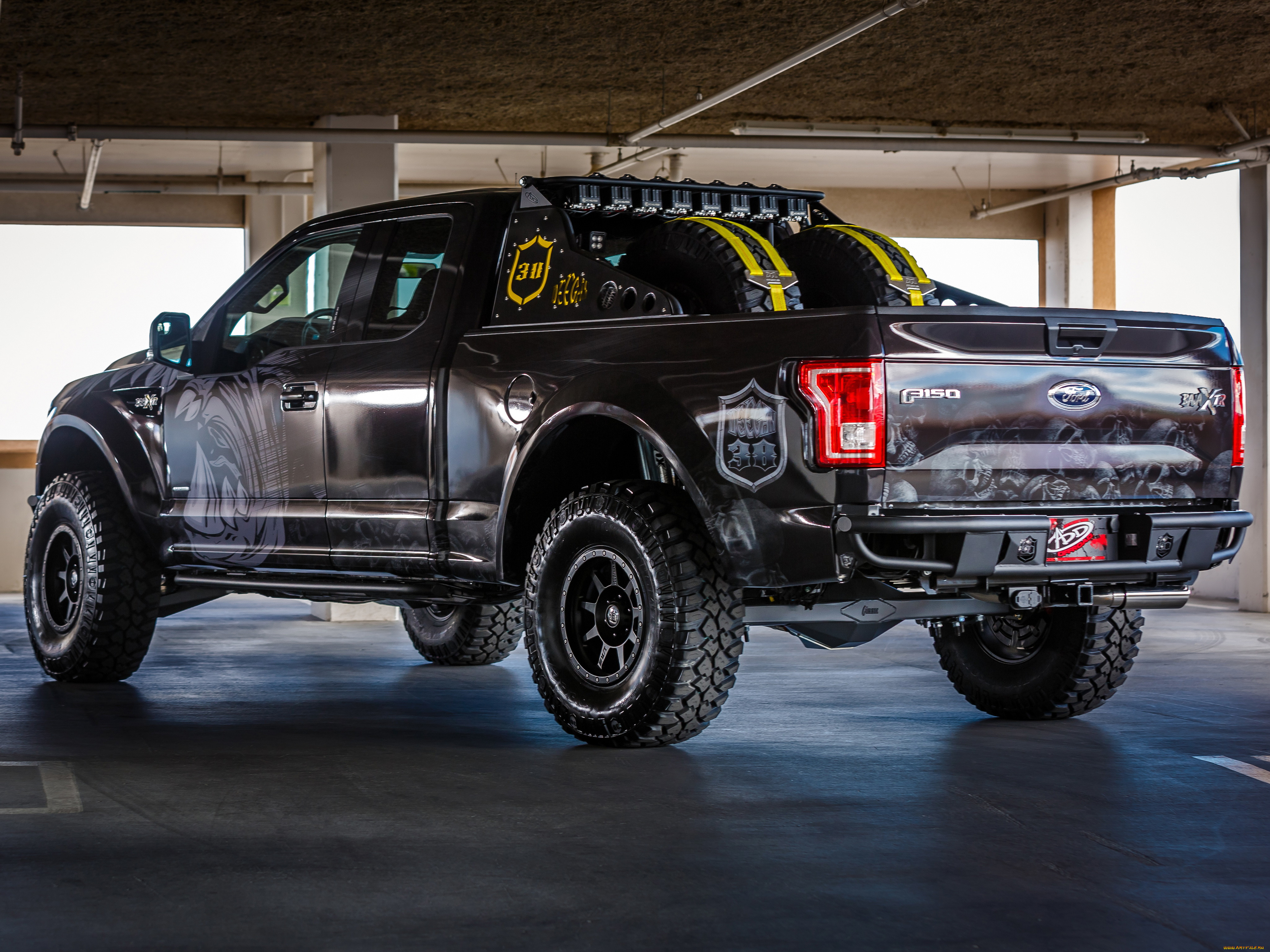 , custom pick-up, ford